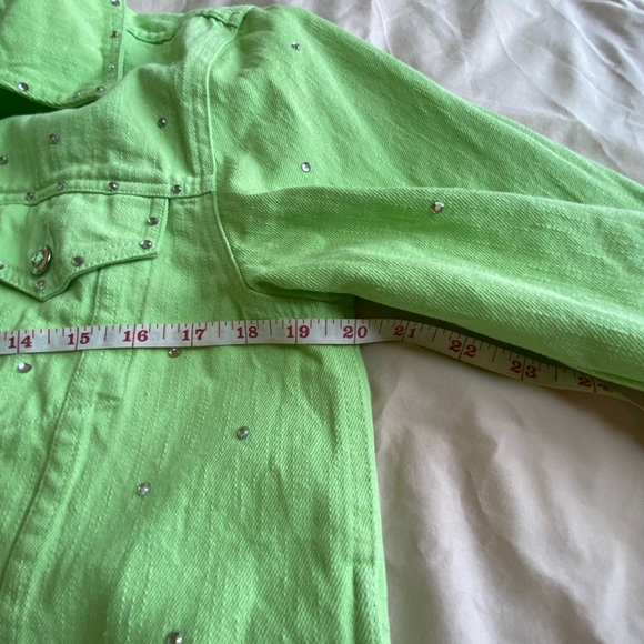 Quaker Factory bedazzled Jean jacket - Picture 7 of 7